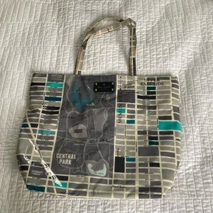 Kate Spade New York City map print tote